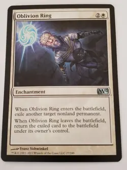 Oblivion Ring M12 Mtg Card Mint Condition - Image 1