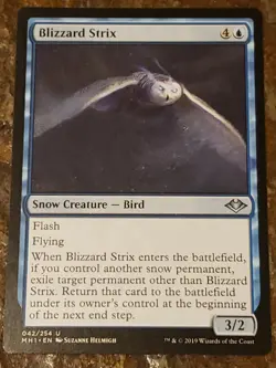 Blizzard Strix Modern horizons Mtg Card Mint Condition - Image 1