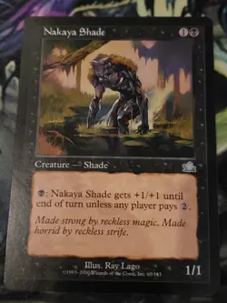 Nakaya Shade Prophecy Mtg Card Mint Condition - Image 1