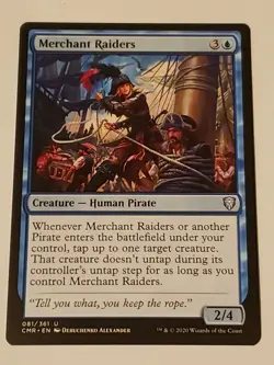 Merchant Raiders Commander Legends Mtg Card Mint Condition - Image 1