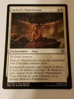 Heliod's Punishment Theros beyond Death Mtg Card Mint Condition - Image 1