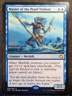 Master of the Pearl Trident - Duel Deck: Merfolk vs Goblins (MTG) - Image 1