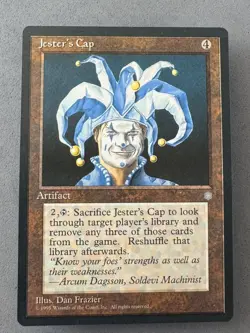 Jester's Cap MTG Ice Age-Never Played Near Mint-Vintage Magic the Gathering - Image 1