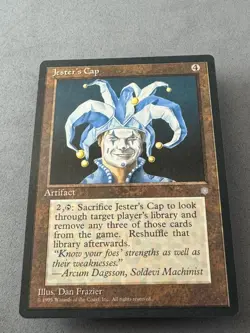 Jester's Cap MTG Ice Age-Never Played Near Mint-Vintage Magic the Gathering - Image 3