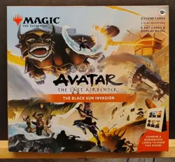 Magic The Gathering Avatar Scene Box The Black Sun Invasion ** NEW ** - Image 1