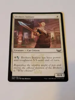 MTG Brokers Initiate Streets of New Capenna 005/281 Regular Common - Image 1