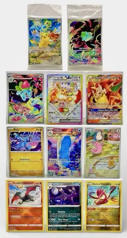 Pokemon Bundle Lot - Black Promo Cards, GX Tag Team, Holo & Illustration Rares - Image 1