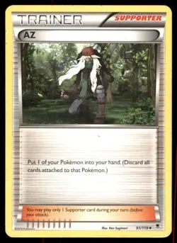 Pokemon TCG Uncommon Regular AZ trainer - Image 1