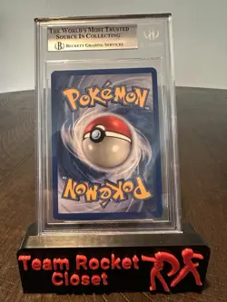 2004 POKEMON EX TEAM ROCKET RETURNS #104 ROCKET'S SNORLAX EX-HOLO BGS 9 - Image 2