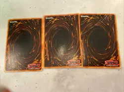 YuGiOh Alpha Beta Gamma Magnet Warrior Set Secret DOR-001 DOR-002 DOR-003 HP - Image 2