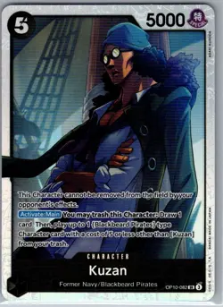 Kuzan OP10-082 SR English Royal Blood - One Piece Card - NM - Image 1