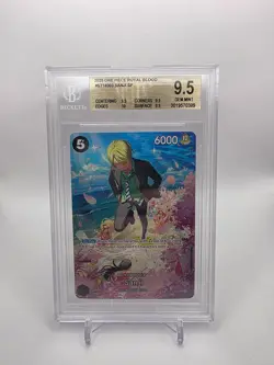 BGS 9.5 One Piece Royal Blood Sanji SP ST14-003 - Image 1