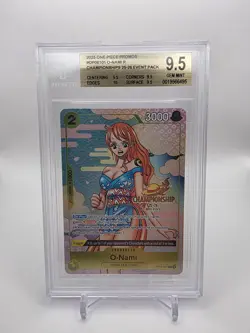 BGS 9.5 One Piece Promos O-Nami Championship 25-26 Event Pack - Image 1