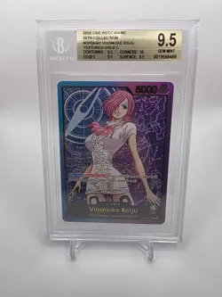 BGS 9.5 One Piece EB02 Vinsmoke Reiju SP Gold Leader OP06-042 - Image 1