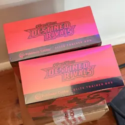 Pokemon Scarlet Violet Center Exclusive Destined Rivals ETB Elite Trainer Box PC - Image 2