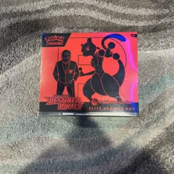 Pokemon Destined Rivals ETB Elite Trainer Box Pokemon Center Exclusive Sealed - Image 1