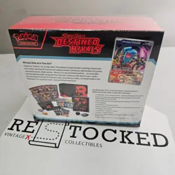 Pokemon Destined Rivals Pokemon Center Exclusive ETB Elite Trainer Box Sealed - Image 4