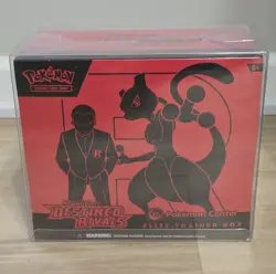 Destined Rivals Elite Trainer Box (Pokemon Center Exclusive) Sealed + Vinyl Case - Image 1
