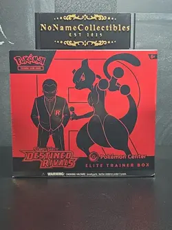 Pokemon TCG Destined Rivals Elite Trainer Box POKEMON CENTER Exclusive ETB - Image 1