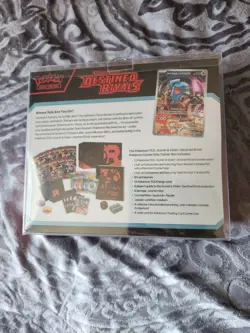 Destined Rivals Pokemon Center Exclusive Elite Trainer Box ETB Sealed NEW - Image 2