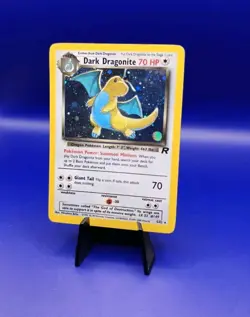 Dark Dragonite 5/82 Team Rocket Set Holo Rare Pokemon Card Nintendo TCG WOTC LP - Image 3