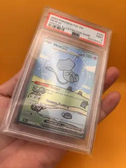 Pokemon TCG English Bubble Mew EX 232/091 SIR PAF Paldean Fates PSA 9 MINT! - Image 3