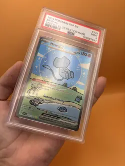 Pokemon TCG English Bubble Mew EX 232/091 SIR PAF Paldean Fates PSA 9 MINT! - Image 4