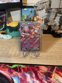 Pokemon TCG Team Rocket's Mewtwo Ex Play Prize Pack Series 8 Rare NM/M - Image 1