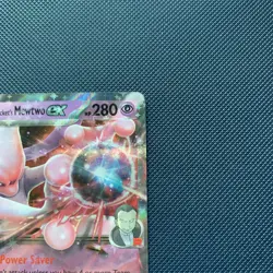 NM Team Rocket's Mewtwo EX 081/182 - Prize Pack Series 8 with Play! Pokemon Stam - Image 4