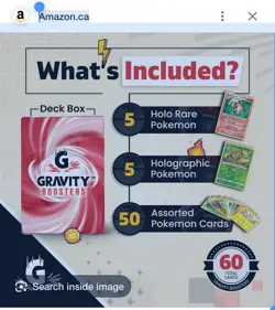 GRAVITY BOOSTERS Pokemon Pokemaster Ultra Rare Bundle 60 Cards - Sealed - Image 2