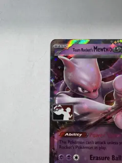 Team Rocket's Mewtwo Ex Play Pokemon Prize Pack Series 8 - Image 2