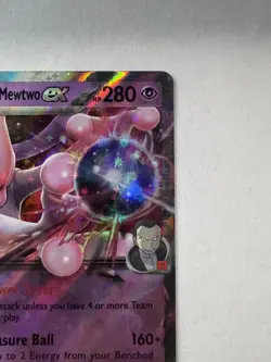 Team Rocket's Mewtwo Ex Play Pokemon Prize Pack Series 8 - Image 3