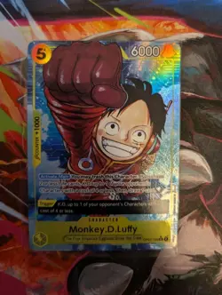 Monkey.D.Luffy OP07-109 Alternate Art (Parallel) 500 Years in the Future Foil - Image 1