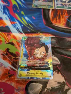 Monkey.D.Luffy OP07-109 Alternate Art (Parallel) 500 Years in the Future Foil - Image 2