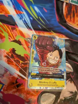Monkey.D.Luffy OP07-109 Alternate Art (Parallel) 500 Years in the Future Foil - Image 3