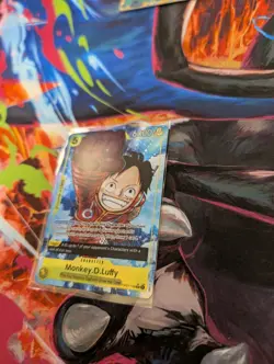 Monkey.D.Luffy OP07-109 Alternate Art (Parallel) 500 Years in the Future Foil - Image 4