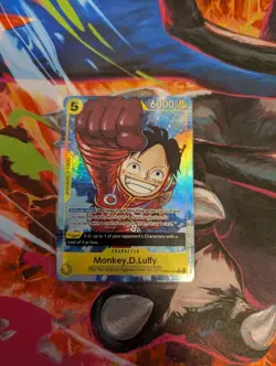 Monkey.D.Luffy OP07-109 Alternate Art (Parallel) 500 Years in the Future Foil - Image 5