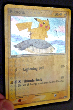 Pikachu POP Series 5 12/17 Inverted Back ERROR Misprint Holo Rare Pokemon Card - Image 2
