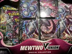 Pokemon TCG Mewtwo V-UNION Special Collection- Evolving Skies- Factory Sealed 820650809071 - Image 2