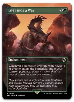 Life Finds a Way (Borderless) Universes Beyond: Jurassic World Regular - Image 1