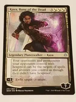 Kaya bane of the dead War Of The Spark Mtg Card Mint Condition - Image 1