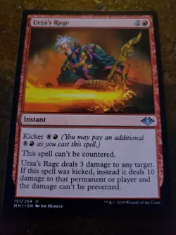 Urzas Rage Modern Horizons Mtg Card Mint Condition - Image 1