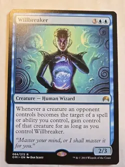 2015 Wizard Coast Magic The Gathering Magic Origins Willbreaker 84 Gaming Card - Image 1