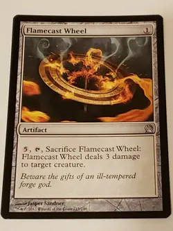 Flamecast Wheel Theros Mtg Card Mint Condition - Image 1