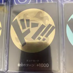 [NM] ONE PIECE Card Game DON !! Card Storage X Don Straw Hat Pirates 10 set - Image 3