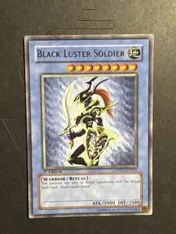 Yugioh Card - Black Luster Soldier Rare 1st Edition DPYG-EN017 LP - Image 1