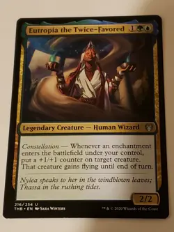 Eutropia The Twice Favored Theros beyond Death Mtg Card Mint Condition - Image 1
