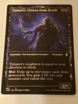 Tymaret chosen from death Showcase Theros beyond Death Mtg Card Mint Condition - Image 1