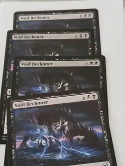 x4 Void Beckoner x4 Ikoria Lair Of Behemoths Mtg Card Mint Condition - Image 1