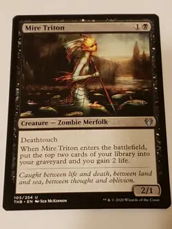 Mire Triton Theros beyond Death Mtg Card Mint Condition - Image 1